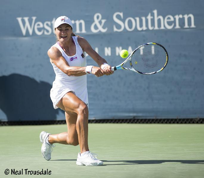 Monica Niculescu - galerie foto exclusiva de la Western & Southern Open - Cincinnati